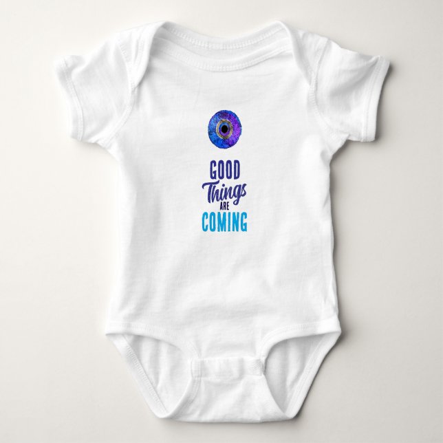  Good Things are Coming Baby Bodysuit (Front)