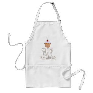 Good things come to those who bake funny humour  standard apron
