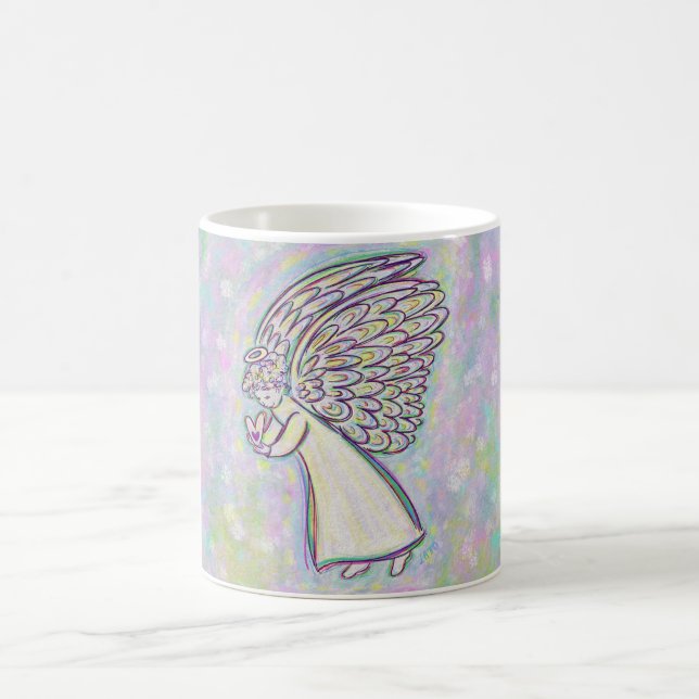 Good Things Guardian Angel Art Coffee Cups (Center)