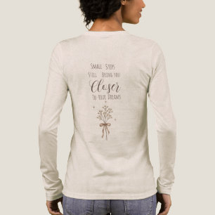 Good Things Take Time T-Shirt – Elegant Minimalist Tri-Blend Shirt