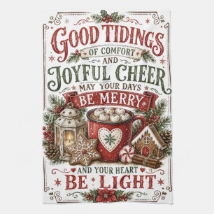 Good Tidings Tea Towel