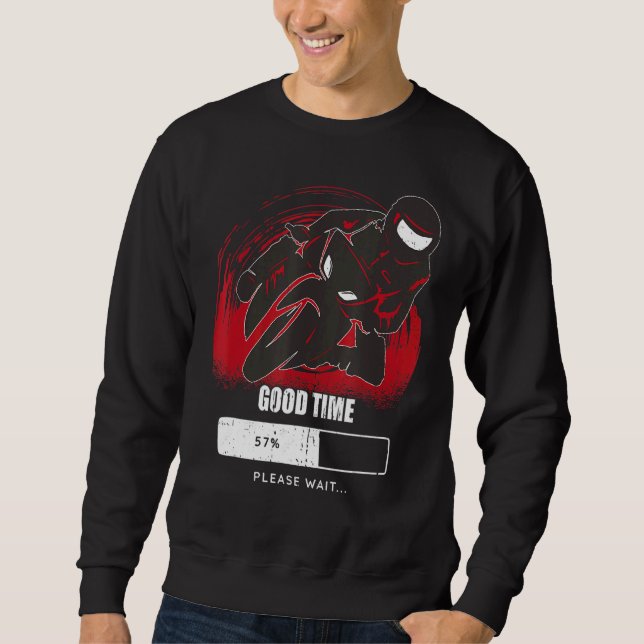 Good Time Loading Motorcycle Riding Biker Motorcyc Sweatshirt (Front)