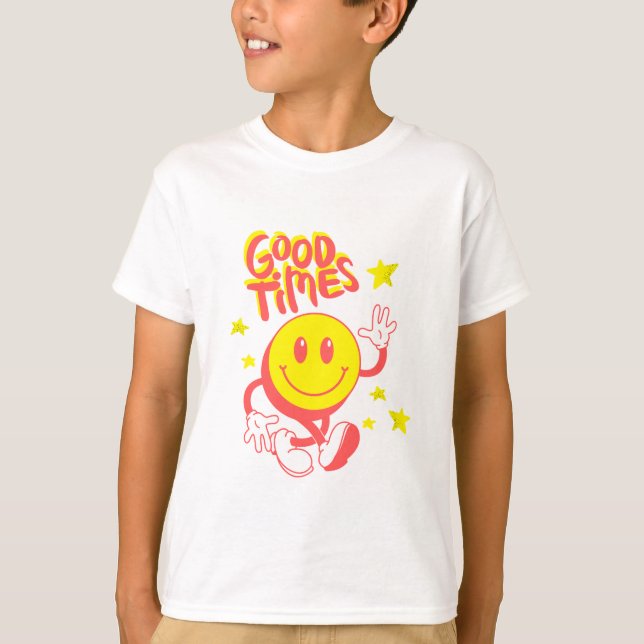 Good time positive vibes graphic tee (Front)