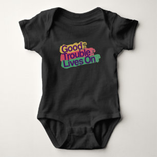 GOOD TROUBLE BABY BODYSUIT