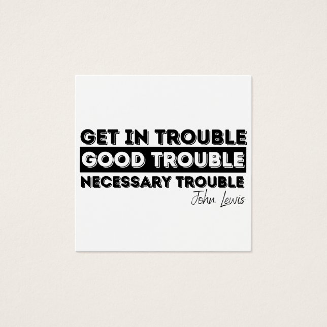 good trouble john lewis (Front)