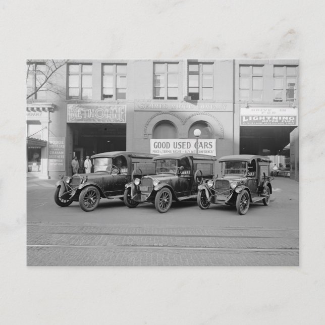 Good Used Cars For Sale Postcard (Front)