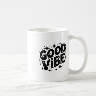 Good Vibe Stars Sticker  Coffee Mug