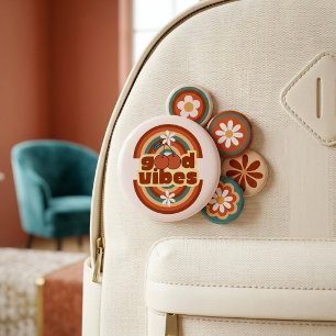 Good Vibes 3 Cm Round Badge