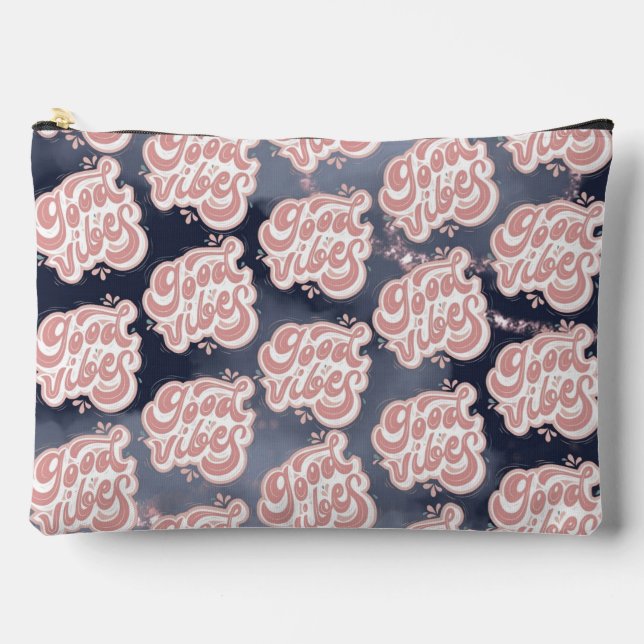 Good Vibes Accessory Pouch (Front)