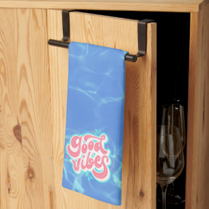 Good Vibes Beach/pool Tea Towel