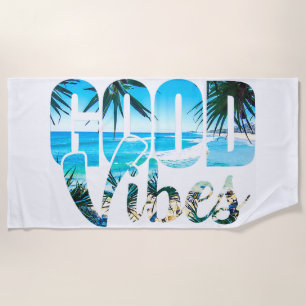 Good Vibes Beach Towel