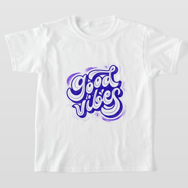 Good Vibes Boys T-Shirt (Laydown)
