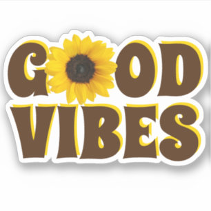 Good Vibes   Bright Sunflower Contour
