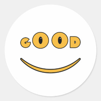 Good Vibes Classic Round Sticker