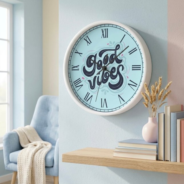 Good Vibes Clock (Creator Uploaded)