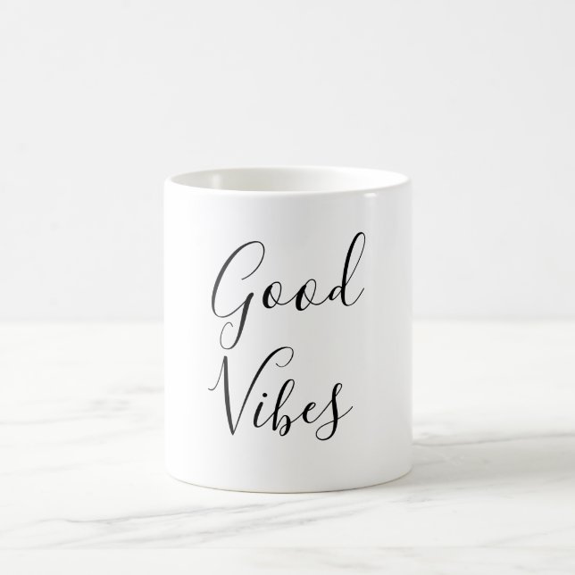 Good Vibes Coffee Mug (Center)