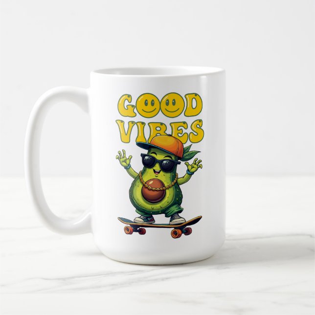 Good vibes coffee mug (Left)