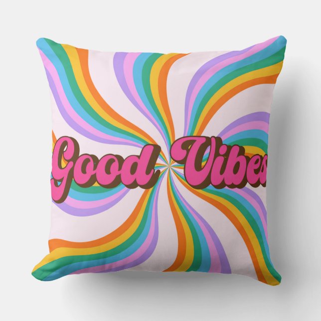 Good Vibes Cushion (Front)