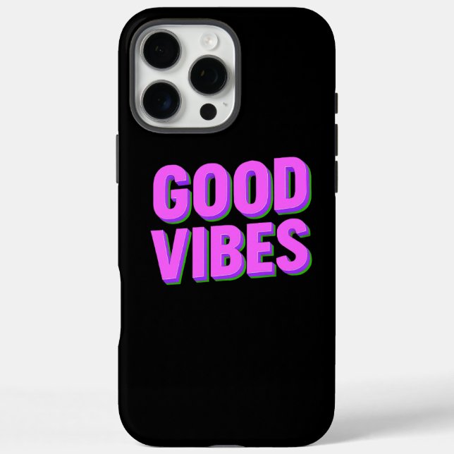 GOOD VIBES – Custom  Case-Mate iPhone Case (Back)