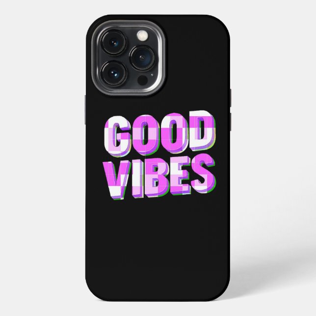 GOOD VIBES – Custom  iPhone Case (Back)