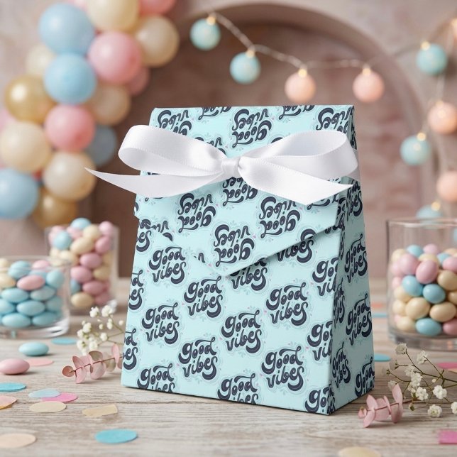 Good Vibes Favor Boxes (Creator Uploaded)