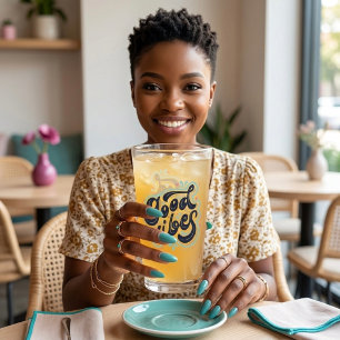 Good Vibes Glass