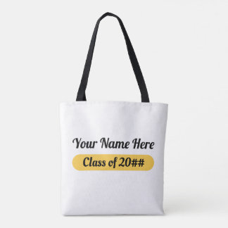 Good Vibes Graduation Message Tote Bag