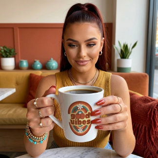 Good Vibes Latte Mug