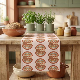 Good Vibes Long Table Runner