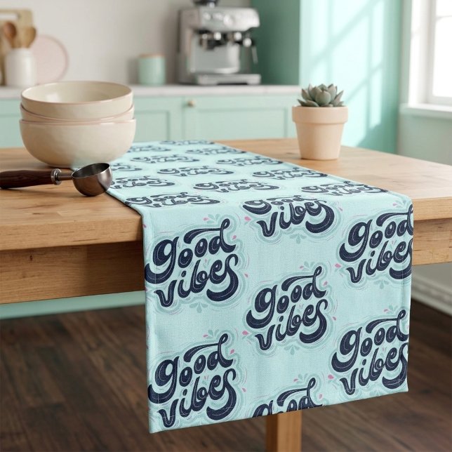 Good Vibes Long Table Runner (Creator Uploaded)