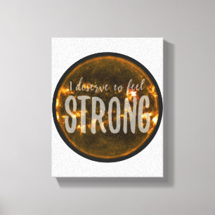 good vibes motivation for self acceptance canvas print