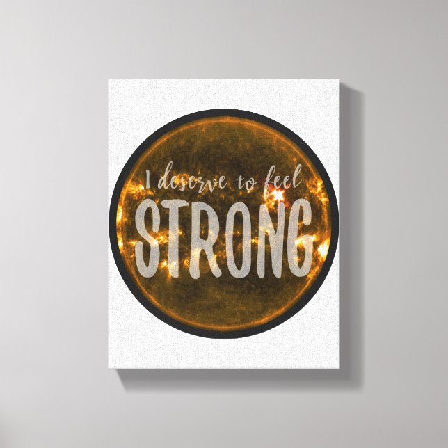 good vibes motivation for self acceptance canvas print (Front)