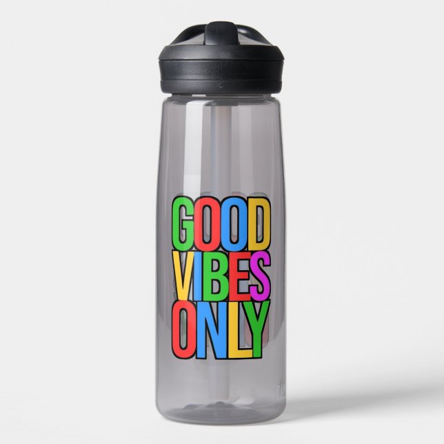 Good Vibes Only-45365 Water Bottle (Front)