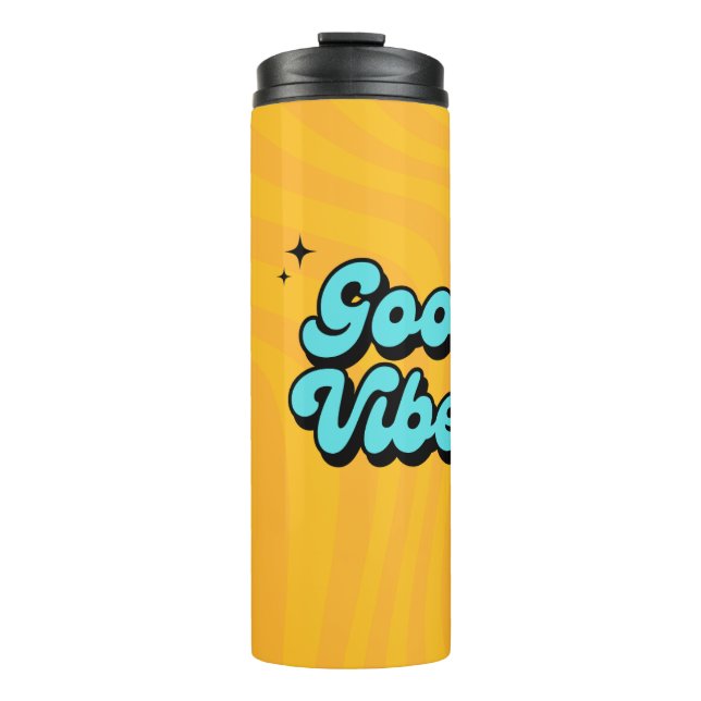Good Vibes Only – Aesthetic Typography Mug Design  (Front)