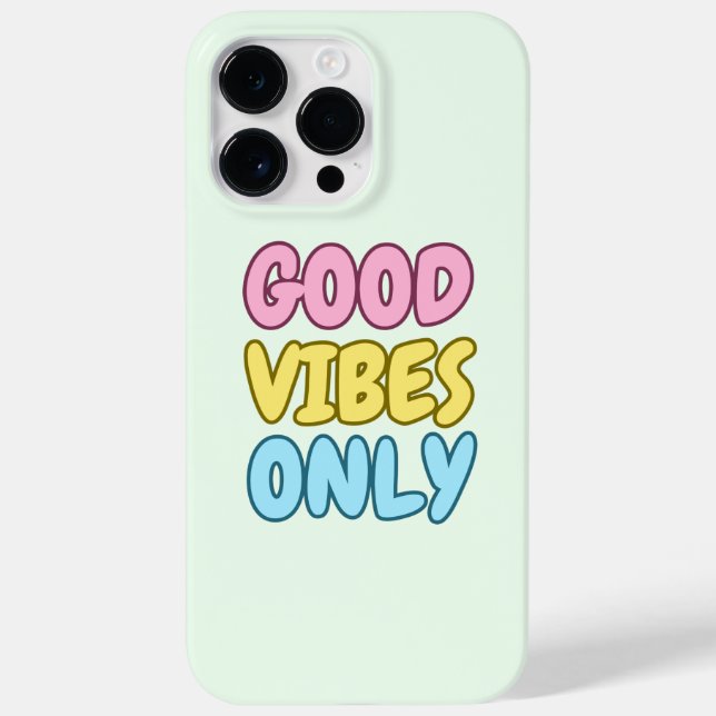 Good Vibes Only Case-Mate iPhone case (Back)