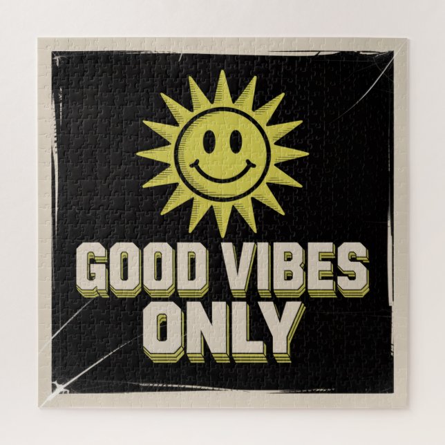 Good Vibes Only Jigsaw Puzzle (Vertical)