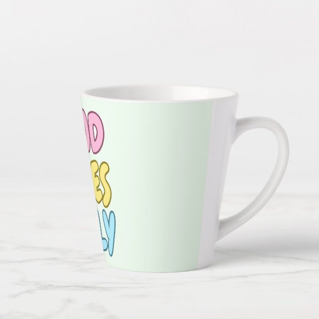 Good Vibes Only Latte Mug (Right)