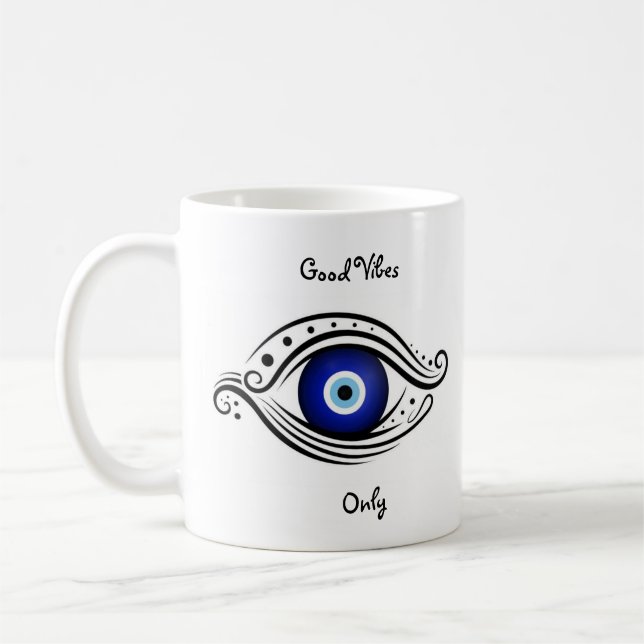 GOOD VIBES ONLY MUG (Left)