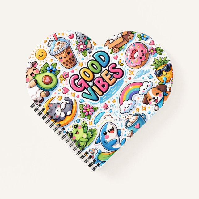 Good Vibes Only  Notebook (Front)
