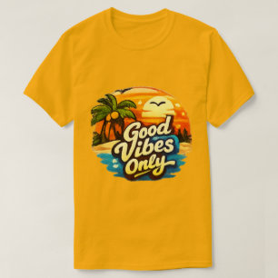 Good Vibes Only Retro T-Shirt
