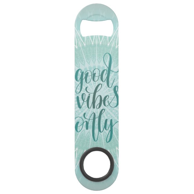 Good Vibes Only sea foam Green (Front)
