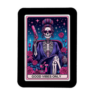 Good Vibes Only Tarot Card Magnet