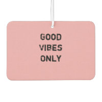 "Good Vibes Only" Text Design