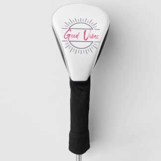 Good Vibes Phone Case Golf Head Cover