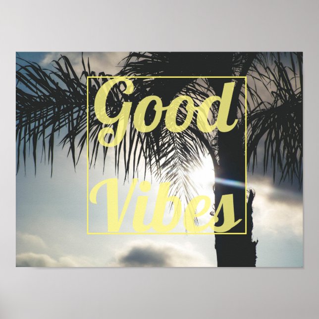 Good vibes poster (Front)