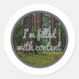 good vibes quotes about life for inspiration classic round sticker