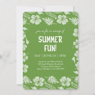 Good Vibes & Sunshine Summer Party Invitation