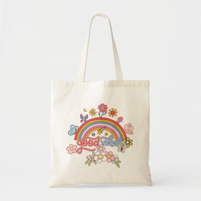Good Vibes Tote Bag (Front)