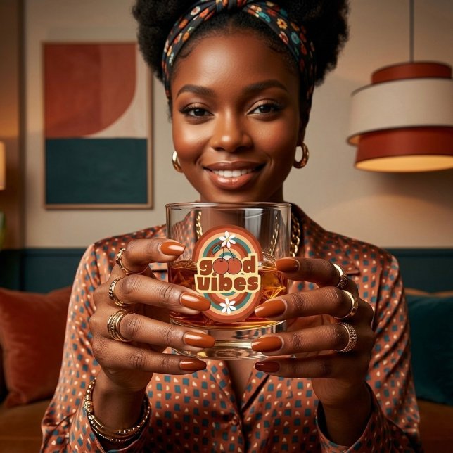 Good Vibes Whiskey Glass (Creator Uploaded)