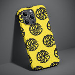 Good Vibes Yellow Trendy Modern Simple Typography Case-Mate iPhone 14 Case<br><div class="desc">Good Vibes Yellow Trendy Modern Simple Typography Pattern iPhone 14 Smart Phone Cases features a simple design of the text "Good Vibes" in modern black typography on a yellow background. Designed by ©Evco Studio www.zazzle.com/store/evcostudio</div>